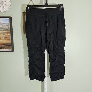 The‎ North Face Capri Pants Aphrodite 2.0 Womens Sz S Stretch Drawstring Hiking
